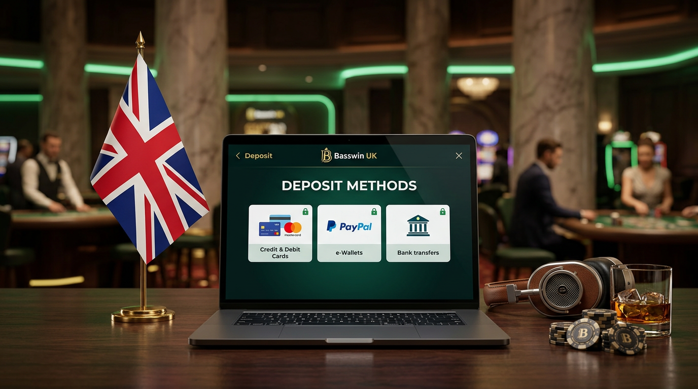 BassWin UK players can choose a convenient deposit method